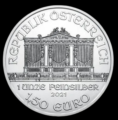 Wiedeński Filharmonik 1 uncja srebra 2021 - image 2
