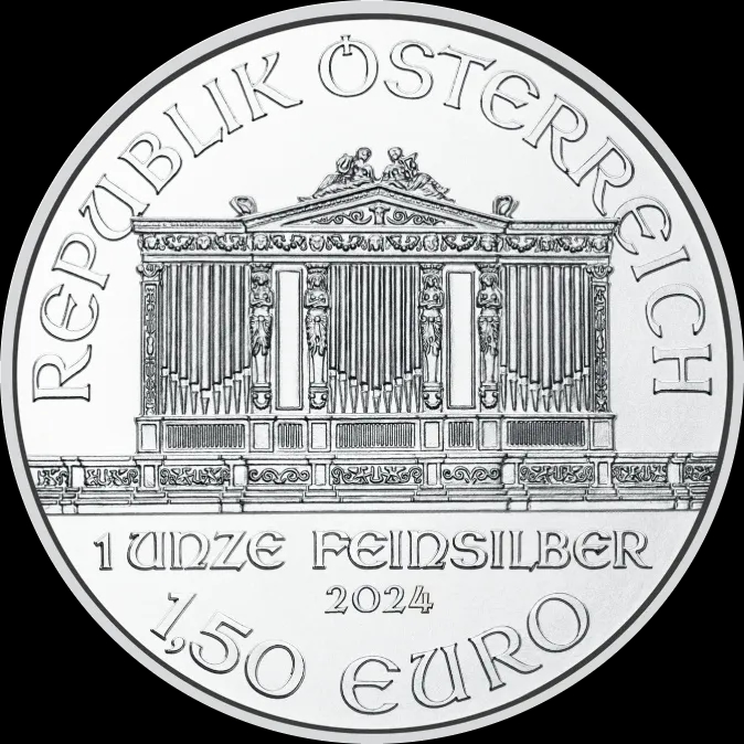 Wiedeński Filharmonik 1 uncja srebra 2024 - image 2