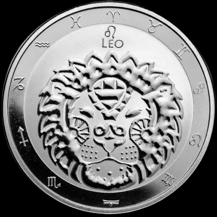 Zodiac - Lew 1 uncja Srebra 2024 - image 1