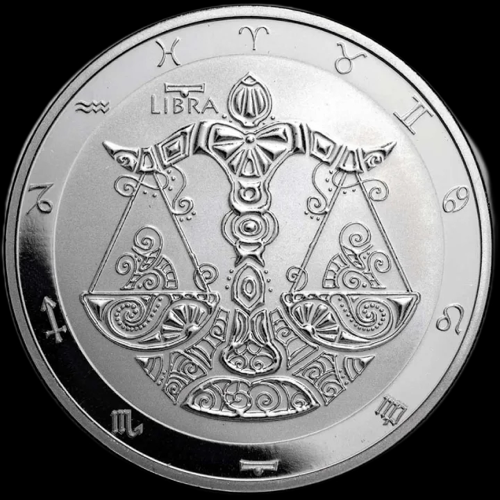Zodiac - Waga 1 uncja Srebra 2024 - image 1