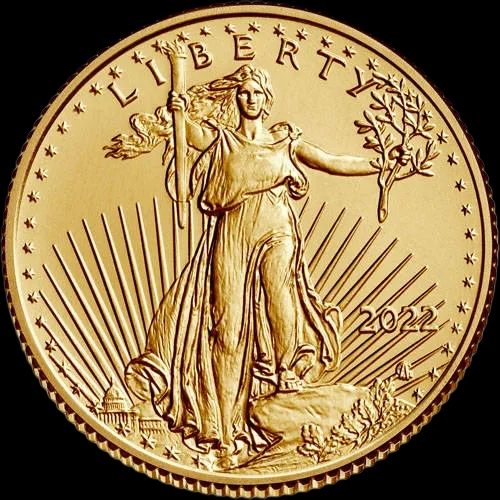 Amerykański Orzeł 1/10 uncji złota 2022 - image 2