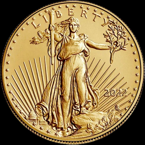 Amerykański Orzeł 1/2 uncji złota 2022 - image 2