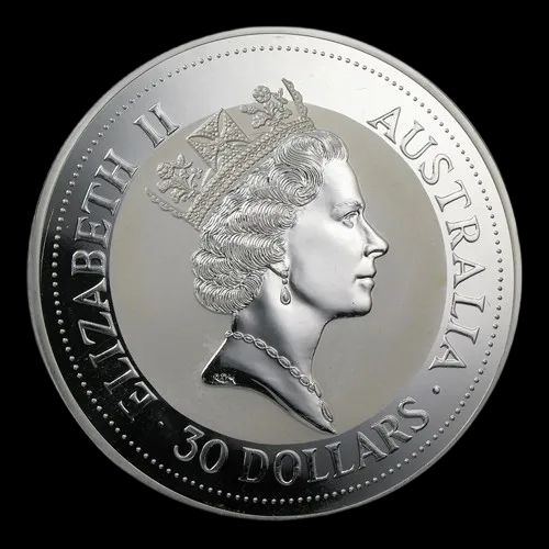 Kookaburra 1000g srebra 1993 - image 2