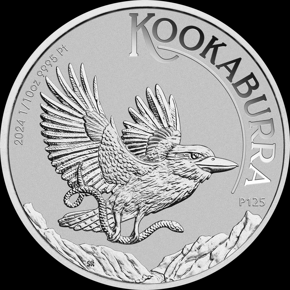 Kookaburra 1/10 uncji platyny 2024 - image 1