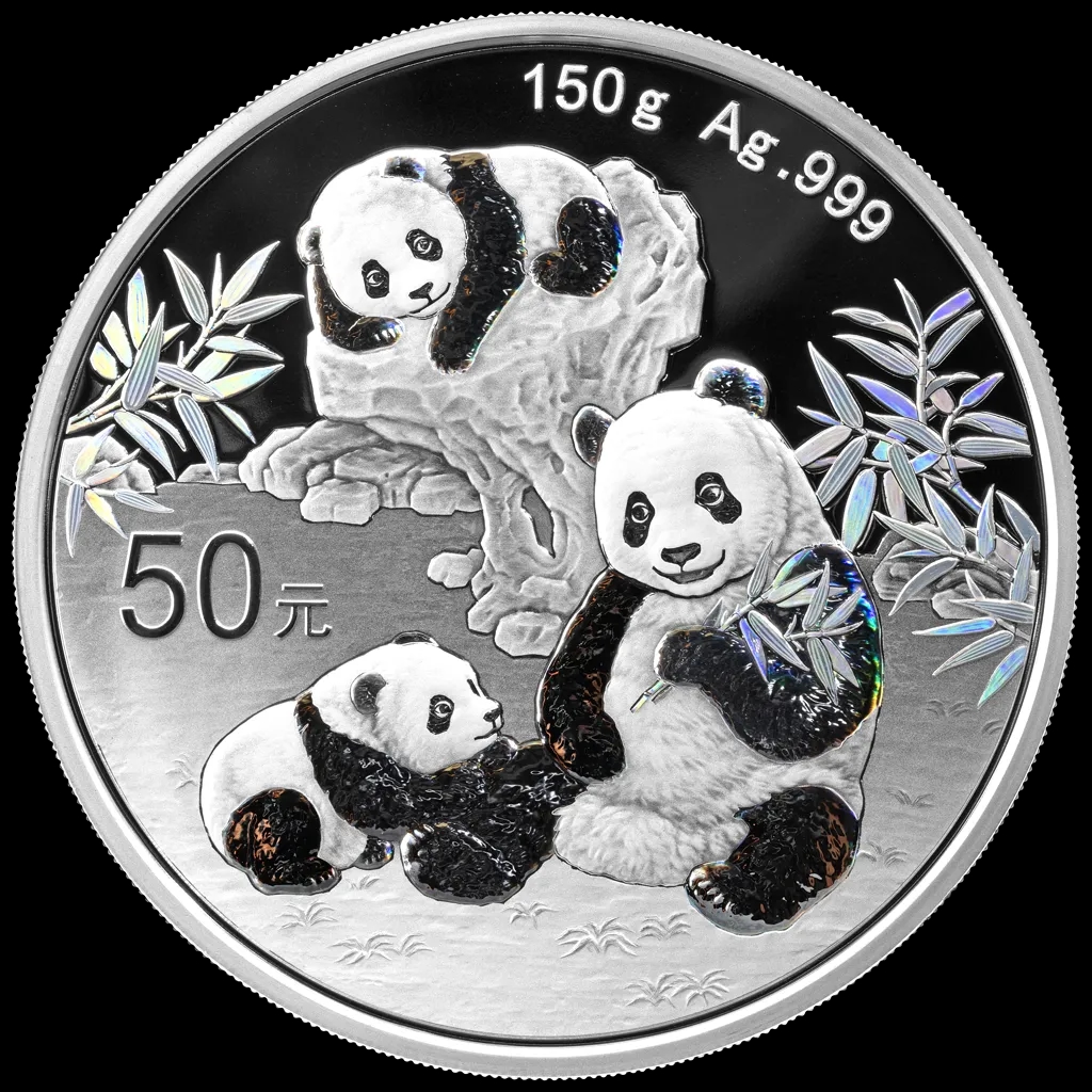 Chińska Panda 150g Srebra Proof 2025 - image 1