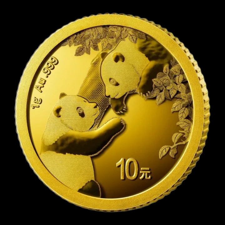 Chińska Panda 1g złota 2023 - image 1
