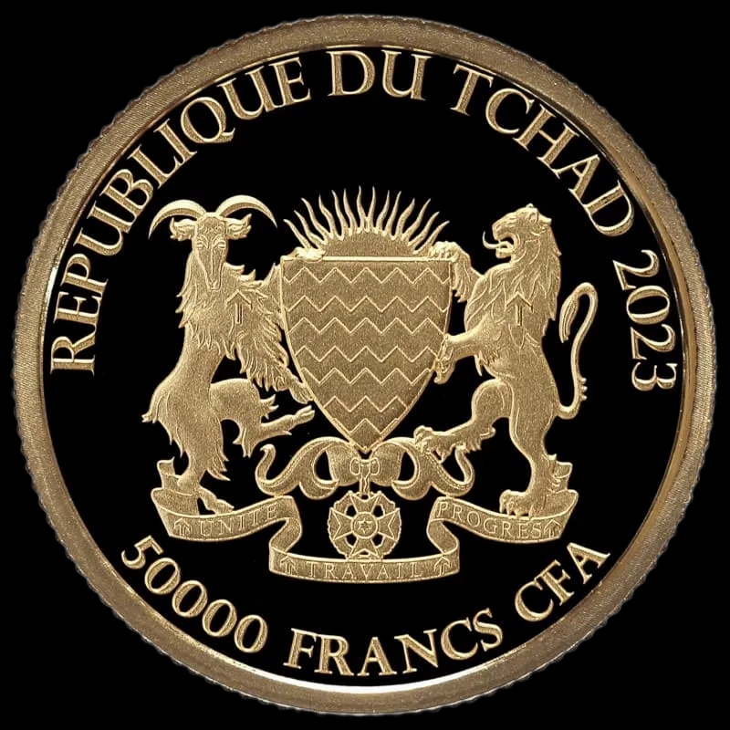 Czad: Bull and Bear 1/10 uncji złota 2023 - image 2