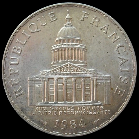 Srebrna Moneta Francja 100 Franków Różne Roczniki - image 1