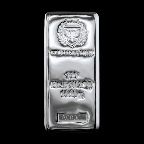 Sztabka 1000g srebra Germania Mint - image 1