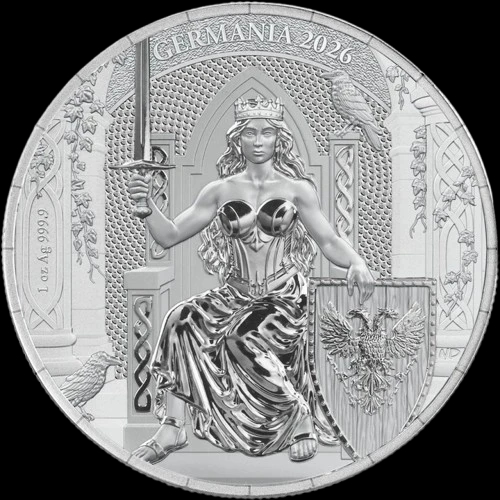 Germania 1 uncja Srebra 2026 - image 1