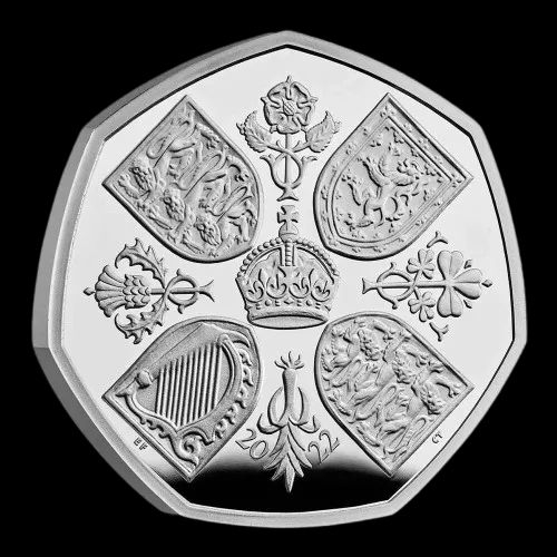 Her Majesty Queen Elizabeth II 19,09g Platyny 2022 Proof - image 1