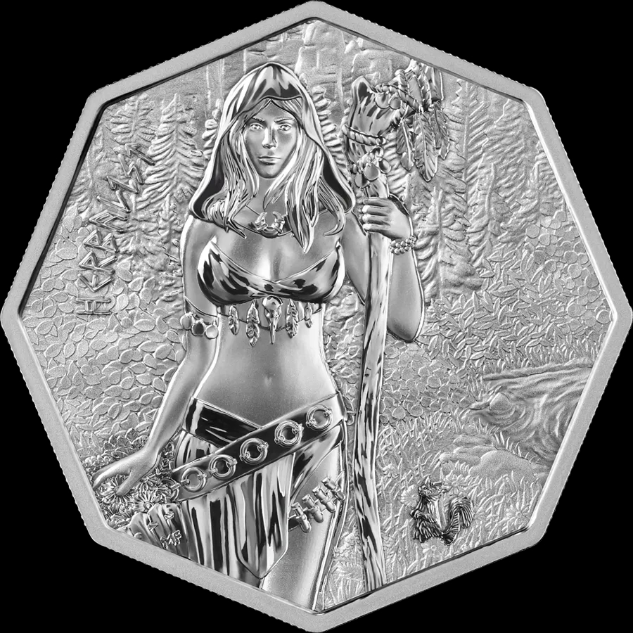 Witchcraft Herbalist 1 uncja srebra 2025 - image 1