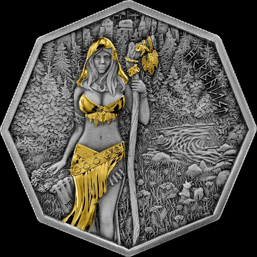 Witchcraft Herbalist Ritual 1 uncja srebra 2025 - image 1