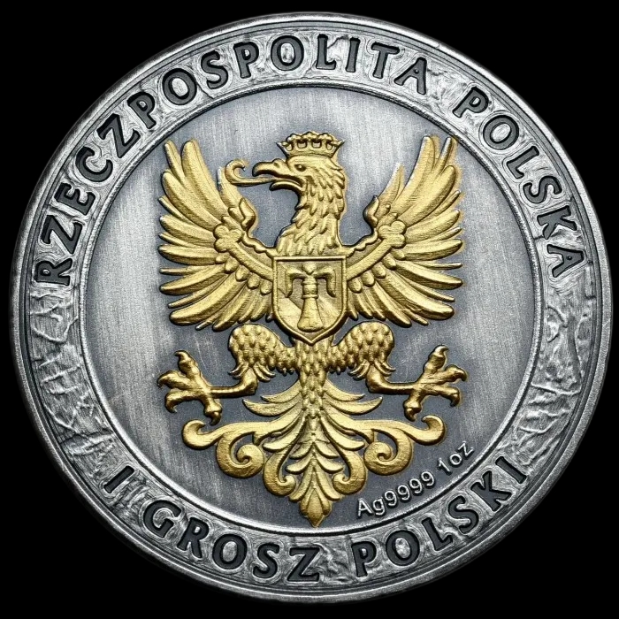 Husaria I Antique Gold 1 uncja srebra 2022 - image 2