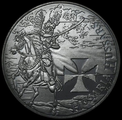 Husaria III Negro 1 uncja srebra 2024 - image 1