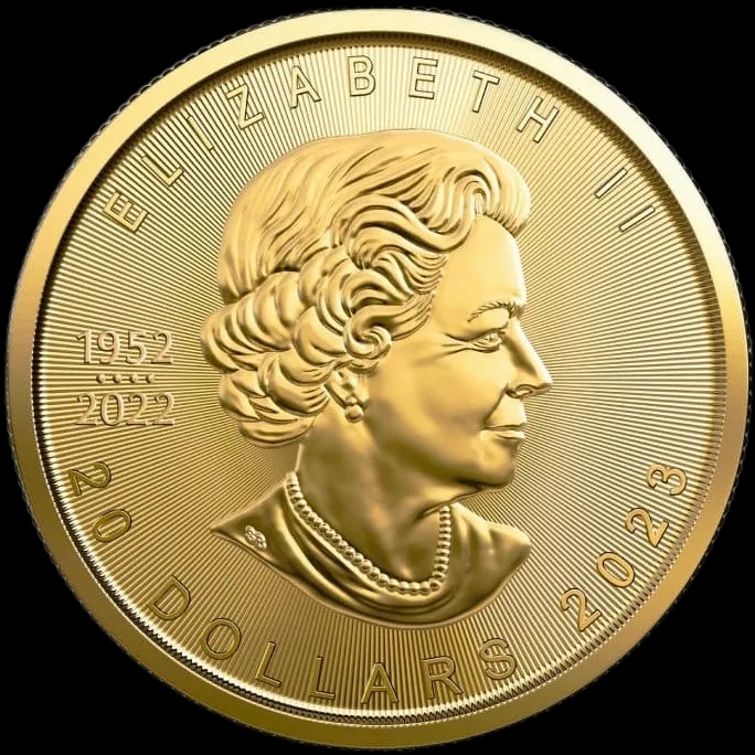 Kanadyjski Liść Klonowy 1/2 uncji złota 2023 - image 2