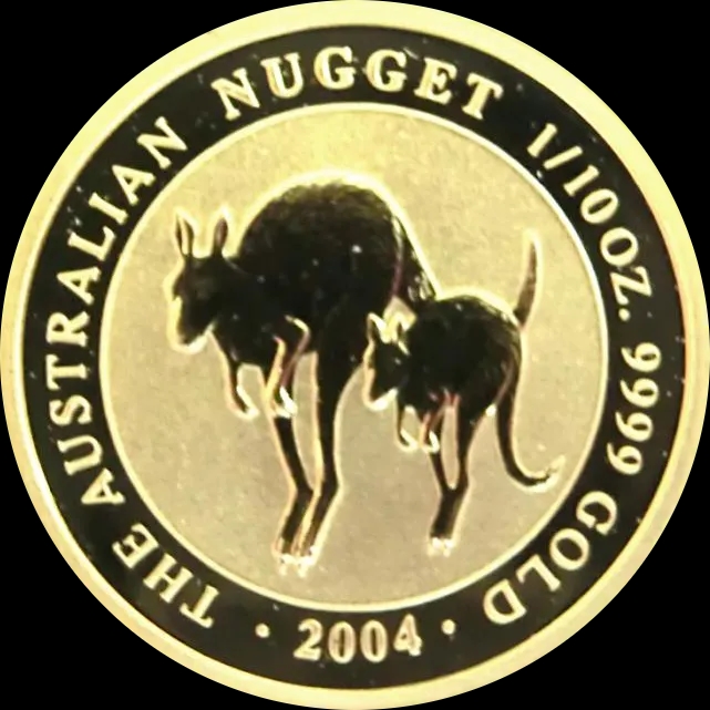 Australijski Samorodek 1/10 uncji złota 2004 - image 1