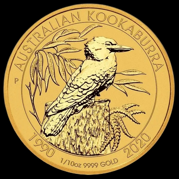 Kookaburra 1/10 uncji złota 2020 - image 1