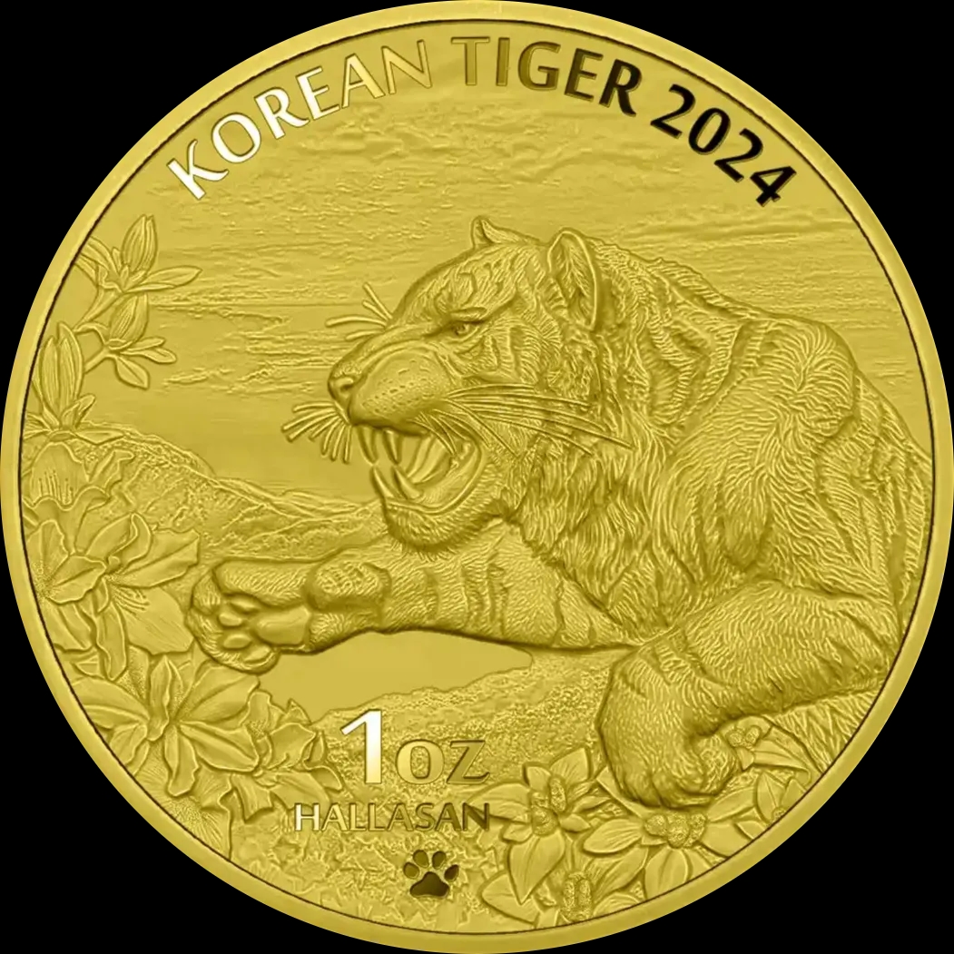 Korean Tiger 1 uncja Złota 2024 - image 1