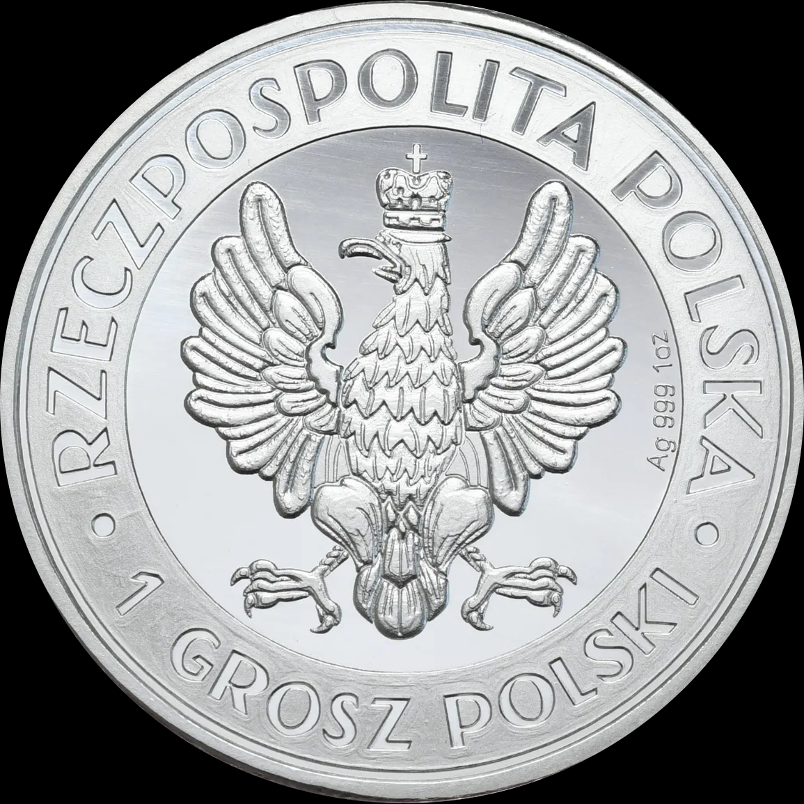 Królowa Jadwiga 1 uncja Srebra 2023 - image 2