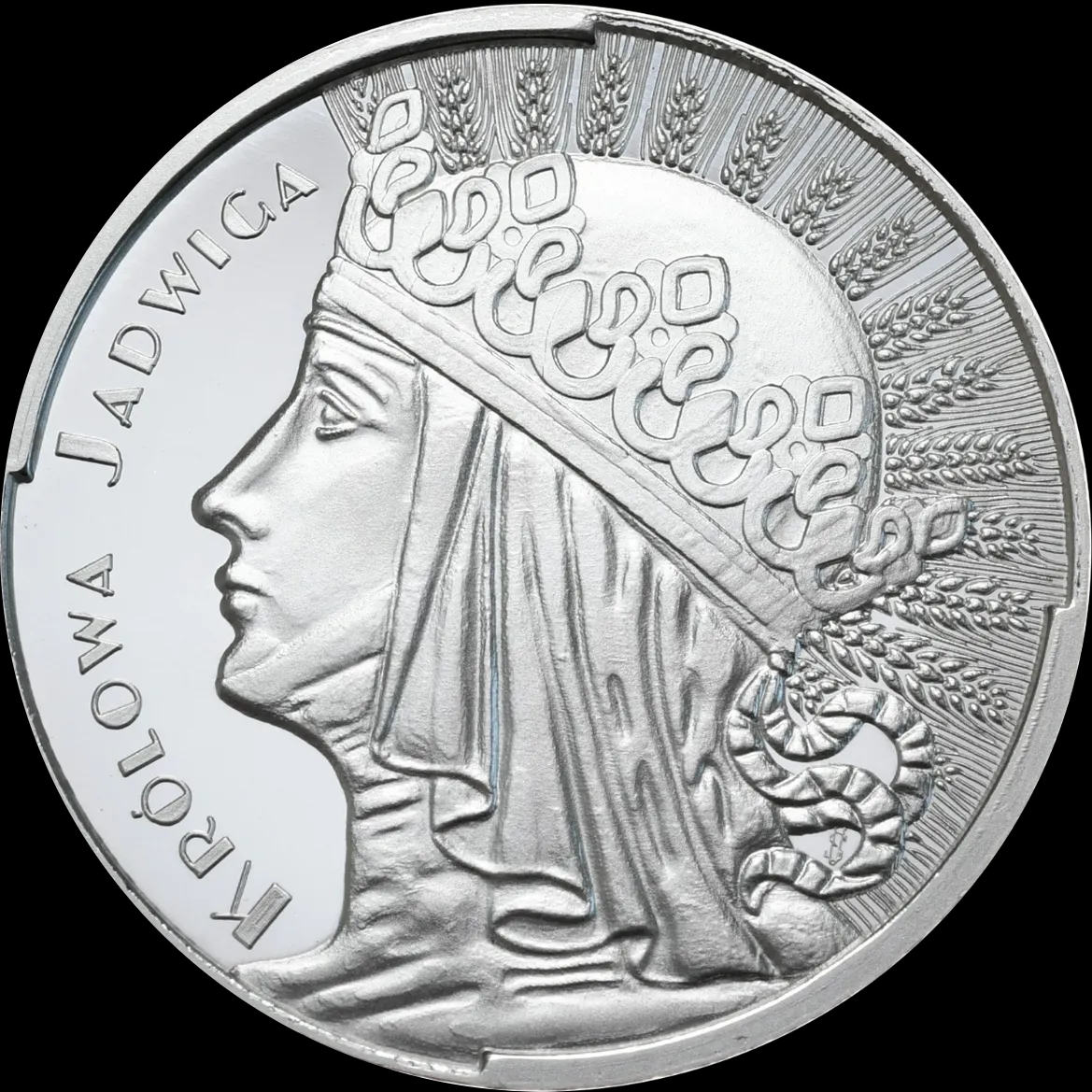 Królowa Jadwiga 1 uncja Srebra 2023 - image 1