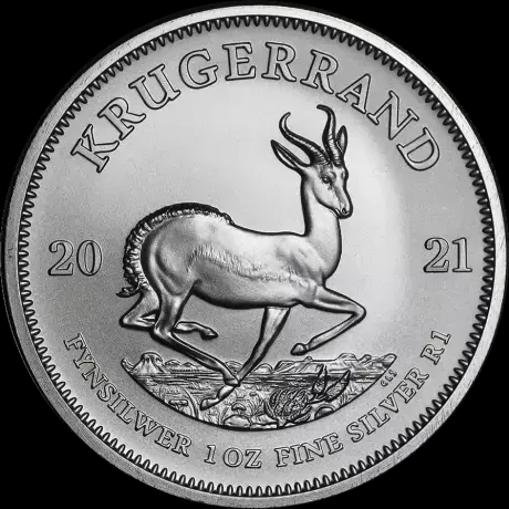 Krugerrand 1 uncja srebra 2021 - image 1