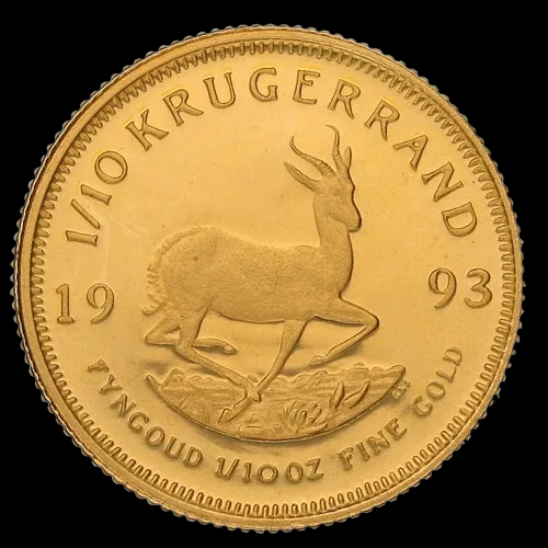Krugerrand 1/10 uncji złota 1993 - image 1