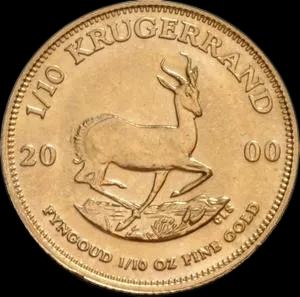 Krugerrand 1/10 uncji złota 2000 - image 1