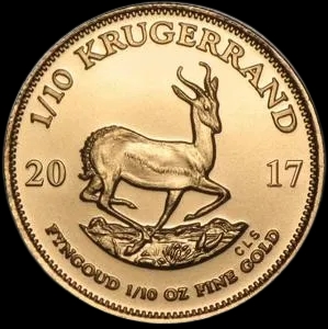 Krugerrand 1/10 uncji złota 2017 - image 1
