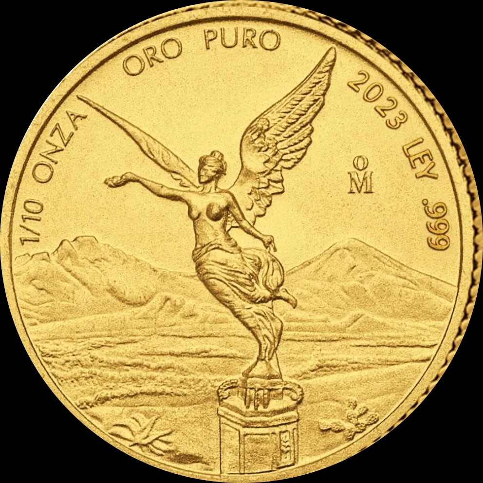 Mexican Libertad 1/10 uncji złota 2023 - image 1