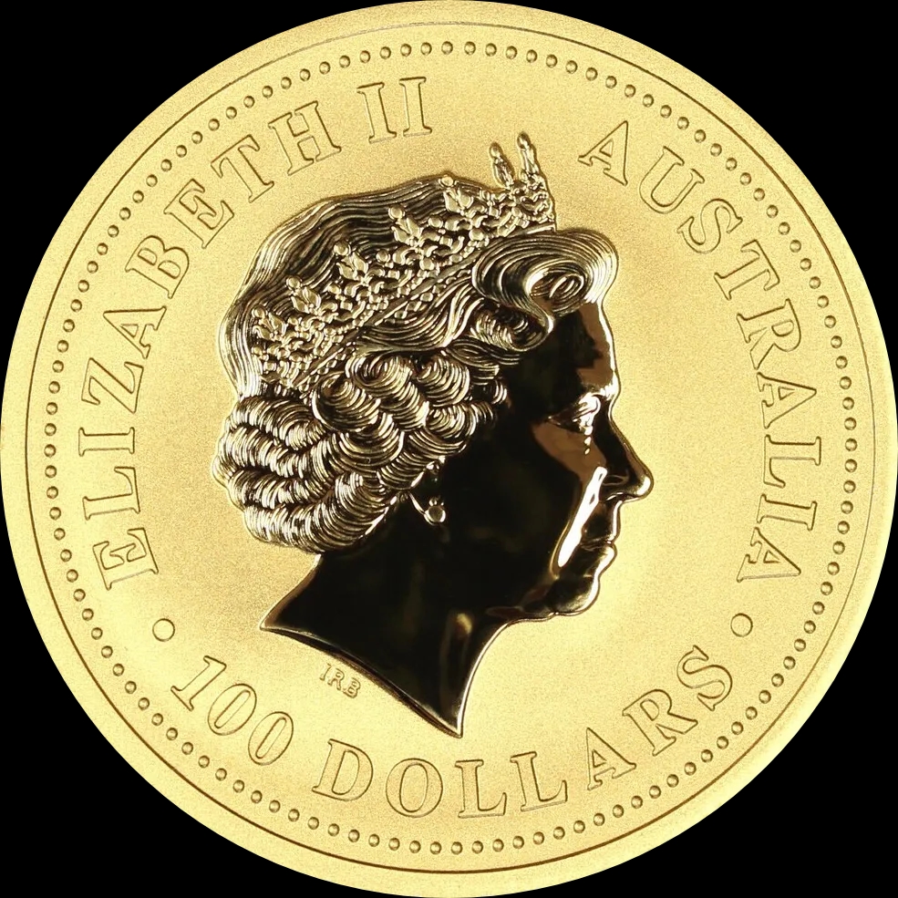 Lunar I Rok Świni 1 uncja Złota 2007 - image 2