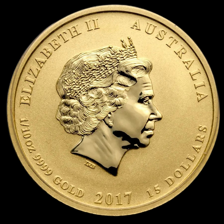 Lunar II Rok Koguta 1/10 uncji złota 2017 - image 2
