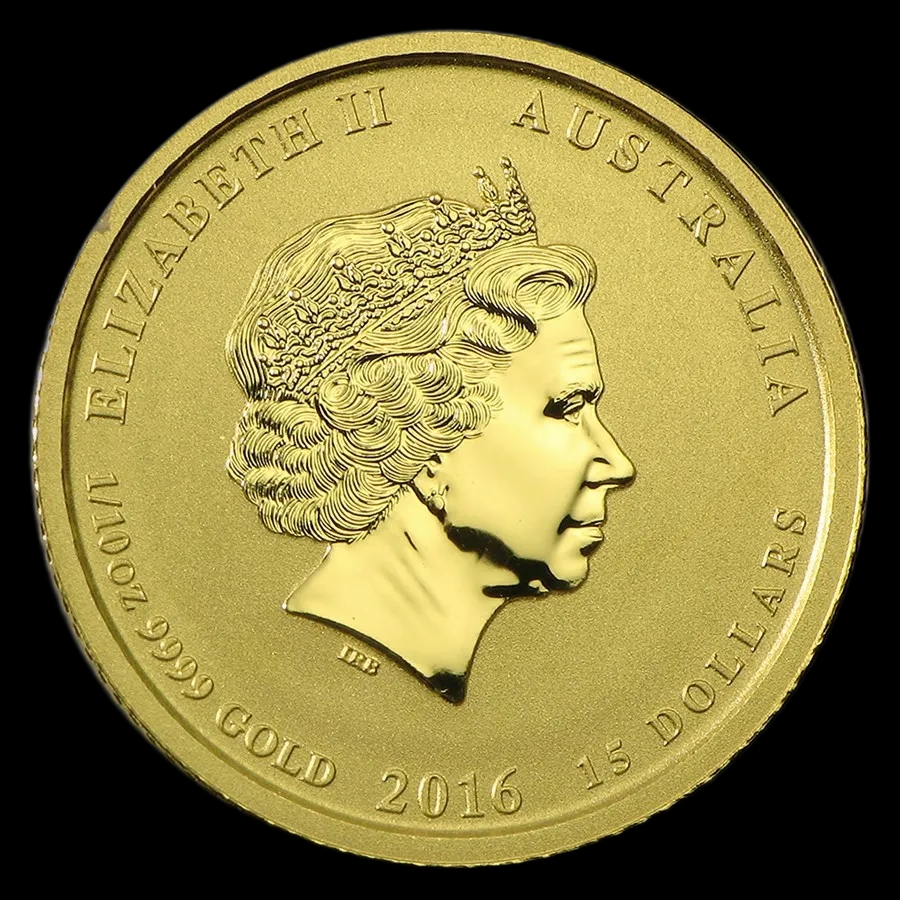 Lunar II Rok Małpy 1/10 uncji złota 2016 - image 2