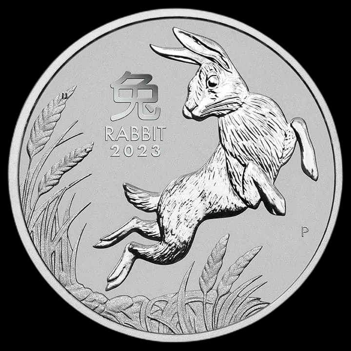 Lunar III  Rok Królika 1 uncja platyny 2023 - image 1