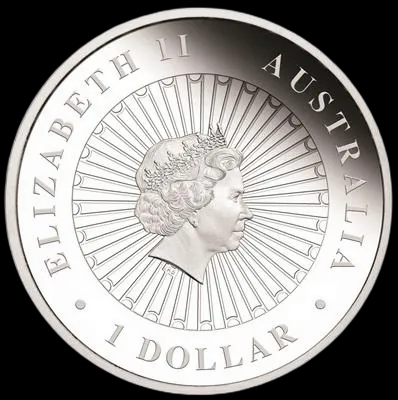 Lunar Rok Koguta 1 uncja srebra 2017 Proof Opal - image 2