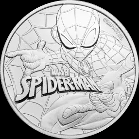 Marvel Spiderman 1 uncja srebra 2017 - image 1