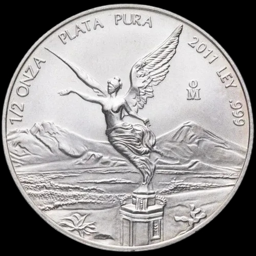 Mexican Libertad 1/2 uncji srebra 2011 - image 1