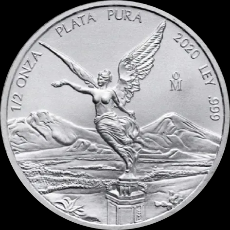 Mexican Libertad 1/2 uncji srebra 2020 - image 1