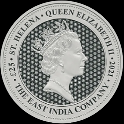 St. Helena Rose Crown 1/3 uncji Platyny 2021 - image 2