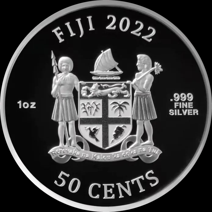 Fiji Cats 1 uncja Srebra 2022 Prooflike - image 2