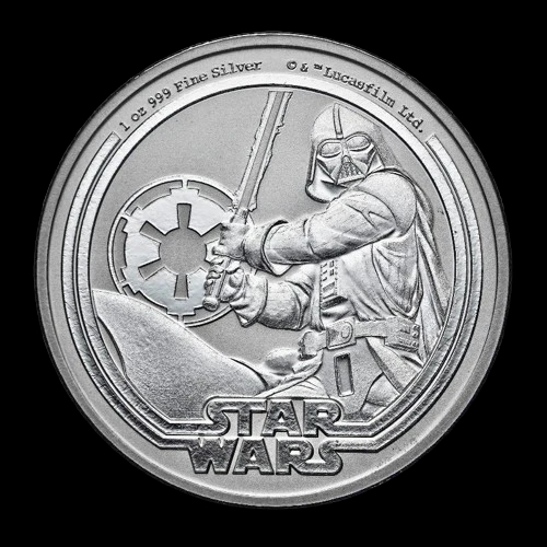 Star Wars Darth Vader 1 uncja srebra 2026 - image 1