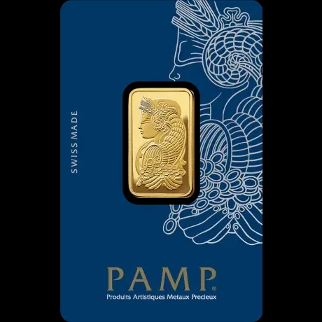 Sztabka 1/2 uncji złota PAMP - image 1