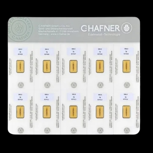 Sztabka 10x2g złota Smart Pack C.Hafner - image 2