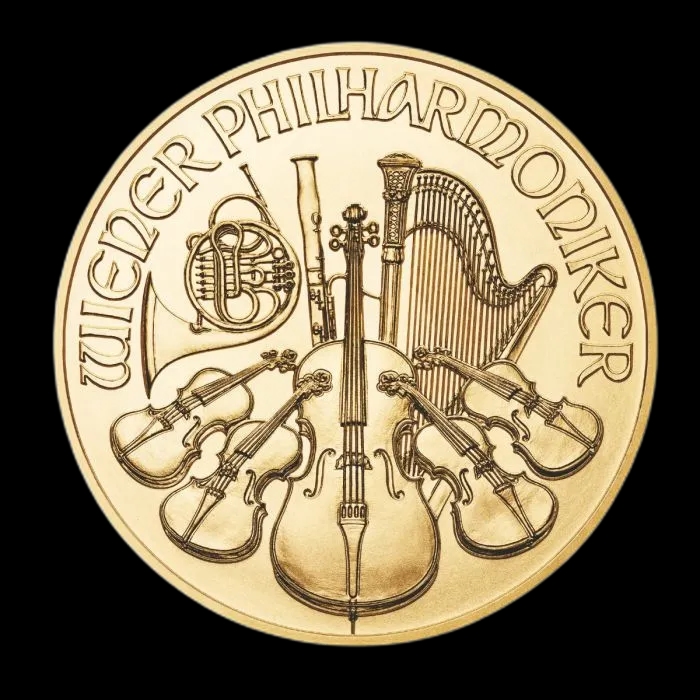 Wiedeński Filharmonik 1/10 uncji złota 2022 - image 1