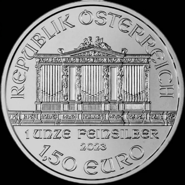Wiedeński Filharmonik 1 uncja srebra 2023 - image 2