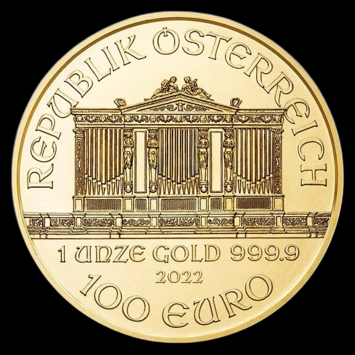Wiedeński Filharmonik 1 uncja złota 2022 - image 2