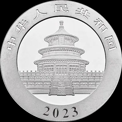Chińska Panda Cztery Pory Roku - Zima 30g Srebra 2023 - image 2