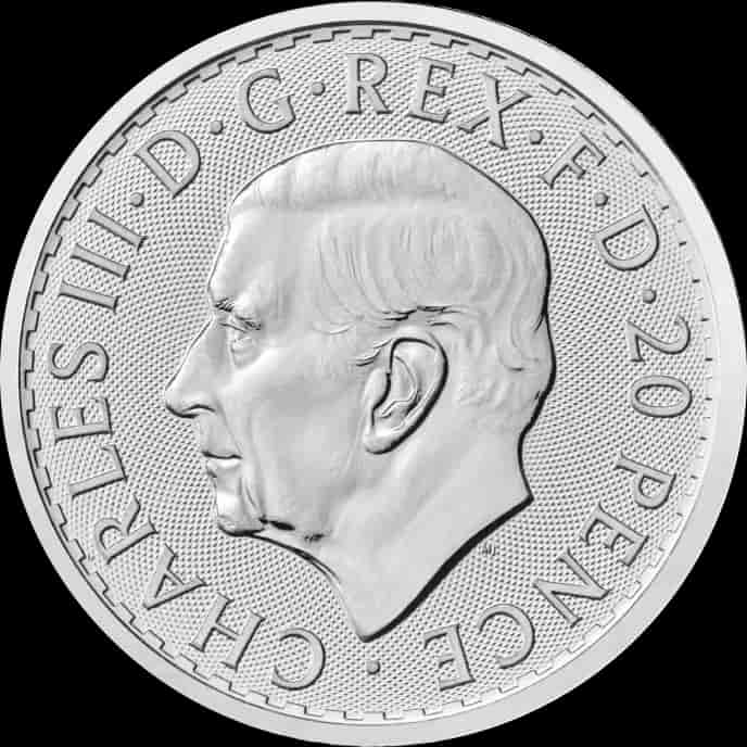 Britannia 1/10 uncji Srebra 2024 - Back