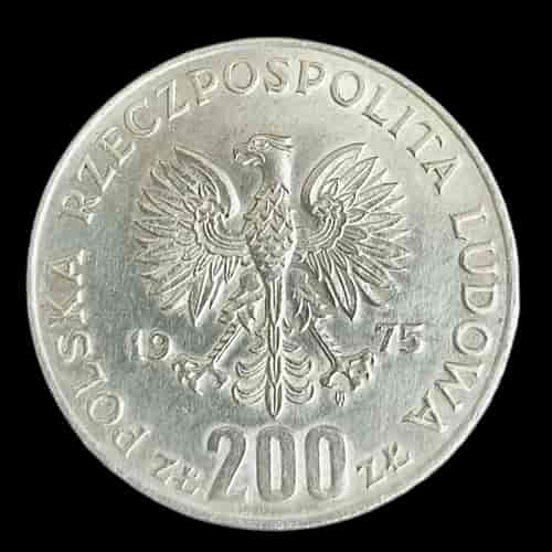 Srebrna Moneta XXX. rocznica zwycięstwa nad faszyzmem 1975 - Back