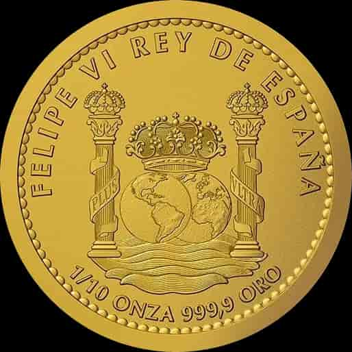 Hiszpański Koń Carthusian 1/10 uncji złota 2024 - image 2